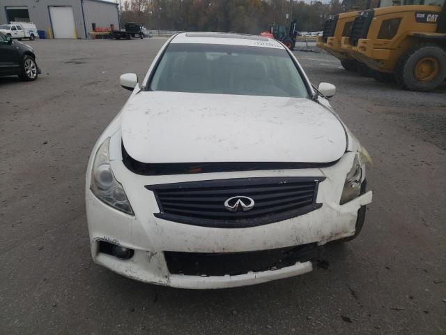 JN1CV6APXCM931537 - 2012 INFINITI G37 BASE WHITE photo 5