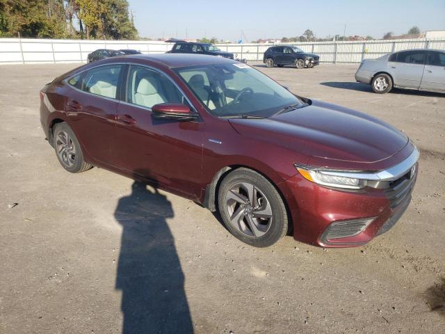 19XZE4F51KE032551 - 2019 HONDA INSIGHT EX BURGUNDY photo 4