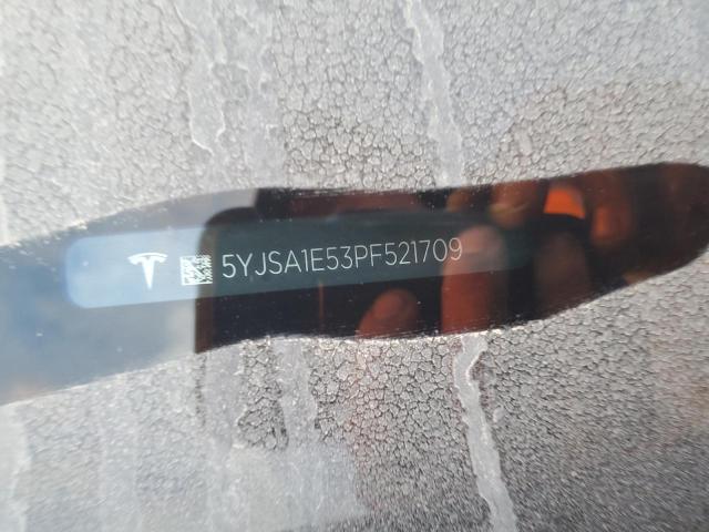 5YJSA1E53PF521709 - 2023 TESLA MODEL S RED photo 12