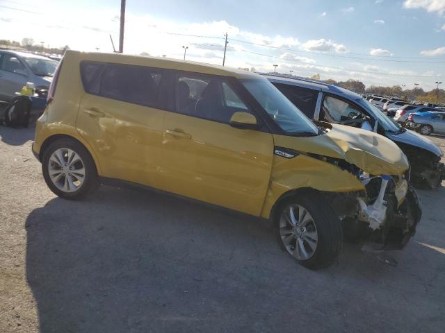 KNDJP3A5XF7191244 - 2015 KIA SOUL + YELLOW photo 4