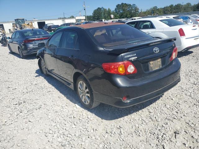 1NXBU4EE2AZ295892 - 2010 TOYOTA COROLLA BASE BLACK photo 2