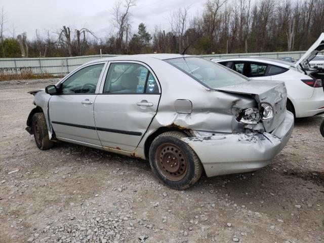 2T1BR32E68C931158 - 2008 TOYOTA COROLLA CE SILVER photo 2