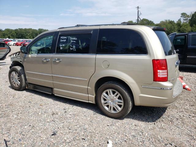 2A8HR64X88R814815 - 2008 CHRYSLER TOWN & COU LIMITED GOLD photo 2