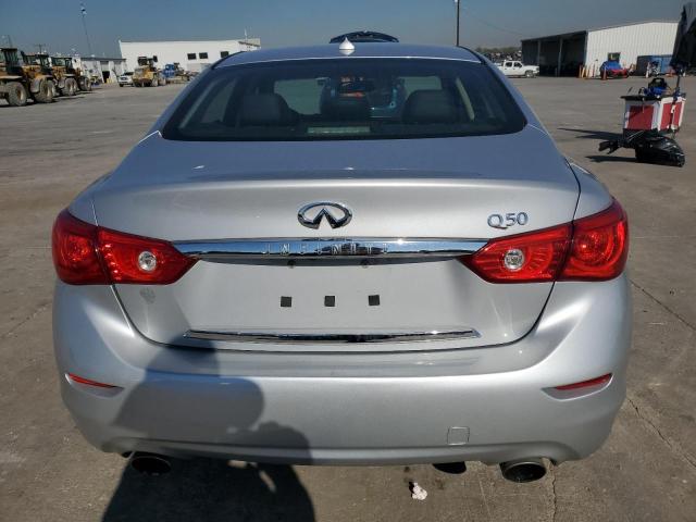 JN1CV7AP6GM202723 - 2016 INFINITI Q50 BASE SILVER photo 6