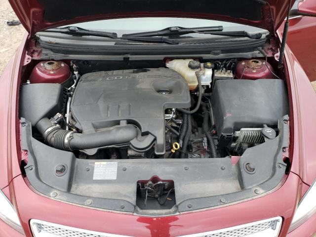 1G1ZE5EB5AF228633 - 2010 CHEVROLET MALIBU LTZ წითელი ფოტო 11