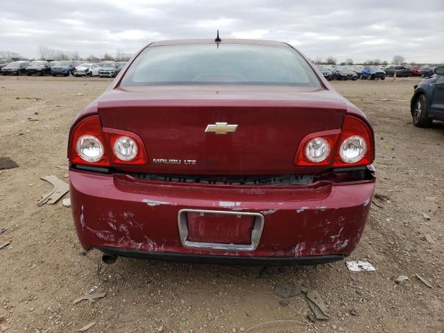 1G1ZE5EB5AF228633 - 2010 CHEVROLET MALIBU LTZ წითელი ფოტო 6