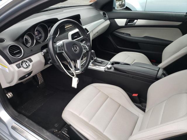 WDDGJ4HB7DF959347 - 2013 MERCEDES-BENZ C 250 SILVER photo 8