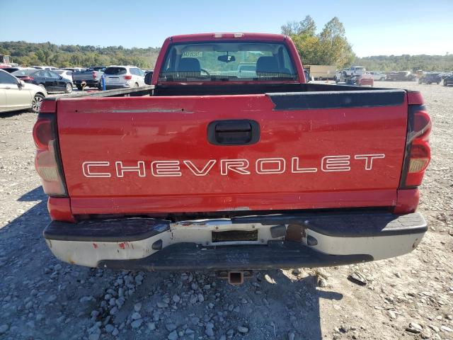 1GCEC14X35Z219855 - 2005 CHEVROLET SILVERADO C1500 RED photo 6