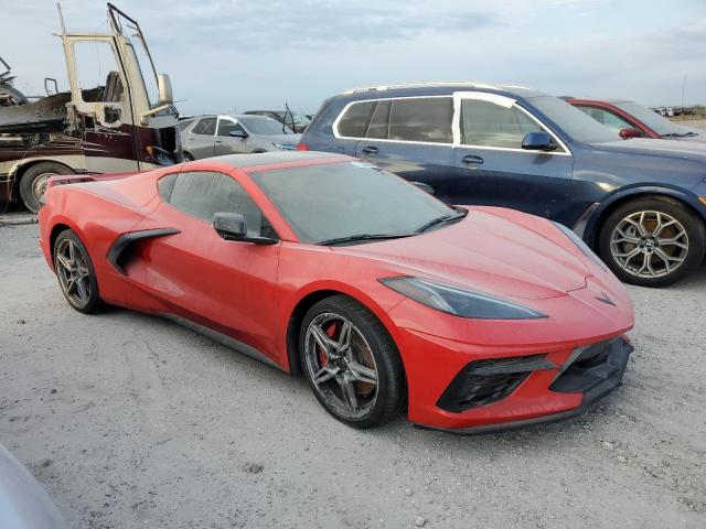 1G1YC2D43P5114325 - 2023 CHEVROLET CORVETTE STINGRAY 3LT RED photo 4