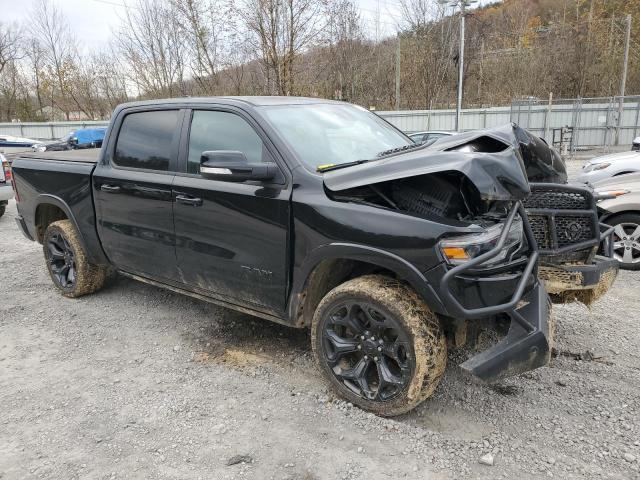 1C6SRFHT7LN392764 - 2020 RAM 1500 LIMITED BLACK photo 4