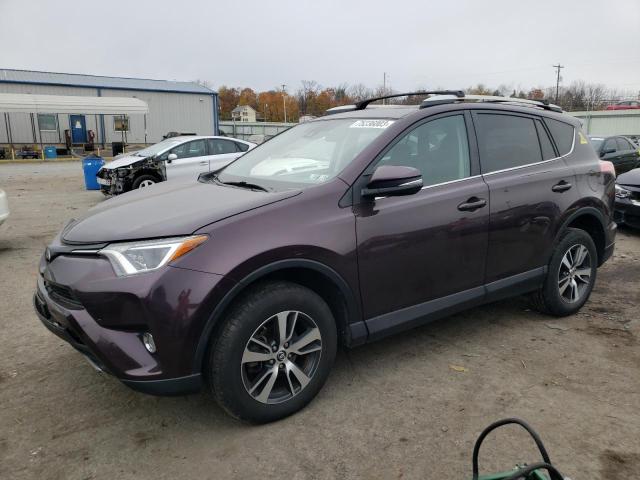 2T3RFREV1JW804982 - 2018 TOYOTA RAV4 ADVENTURE MAROON photo 1