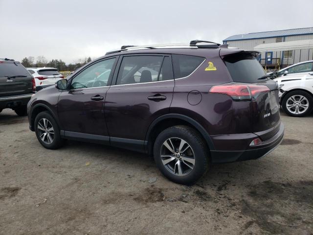 2T3RFREV1JW804982 - 2018 TOYOTA RAV4 ADVENTURE MAROON photo 2