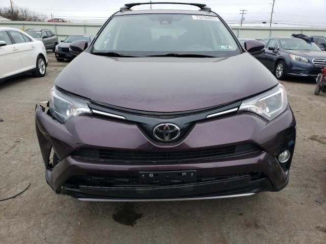 2T3RFREV1JW804982 - 2018 TOYOTA RAV4 ADVENTURE MAROON photo 5