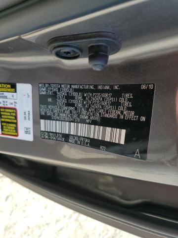 5TDYK3DC5BS047379 - 2011 TOYOTA SIENNA XLE GRAY photo 14