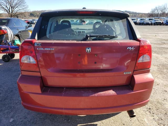 1B3HE78K57D257615 - 2007 DODGE CALIBER R/T RED photo 6