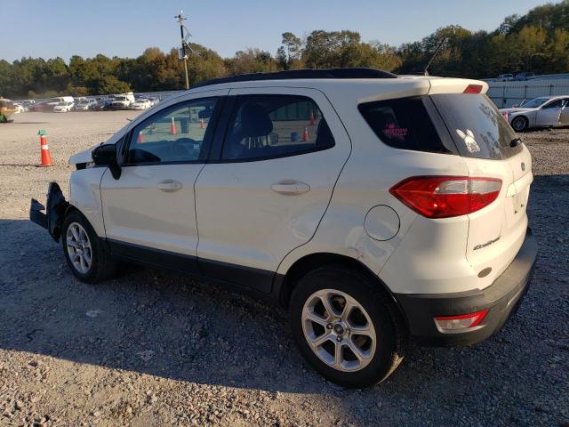 MAJ3S2GE5KC283877 - 2019 FORD ECOSPORT SE WHITE photo 2