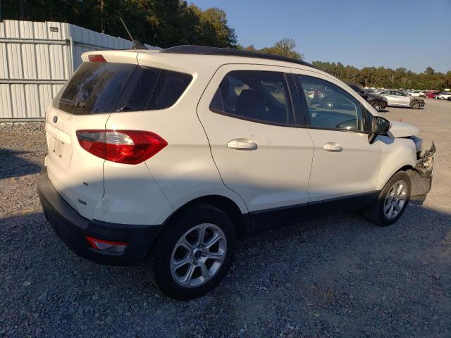 MAJ3S2GE5KC283877 - 2019 FORD ECOSPORT SE WHITE photo 3