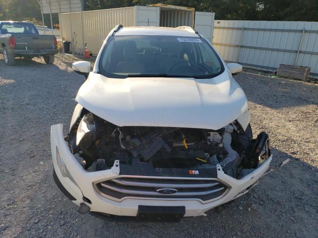MAJ3S2GE5KC283877 - 2019 FORD ECOSPORT SE WHITE photo 5