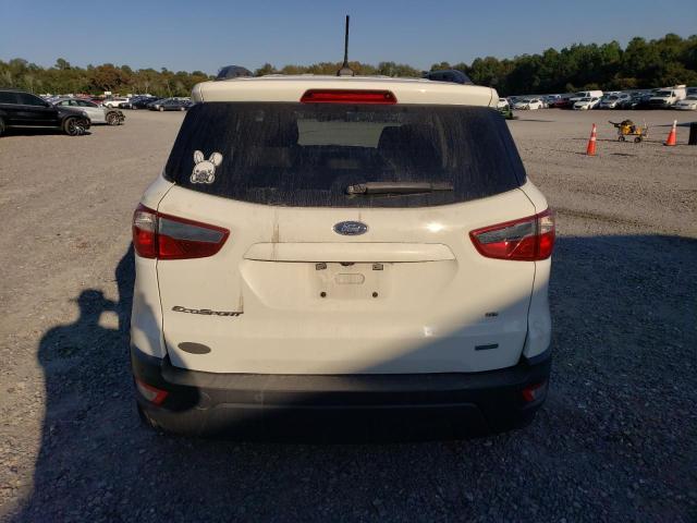 MAJ3S2GE5KC283877 - 2019 FORD ECOSPORT SE WHITE photo 6
