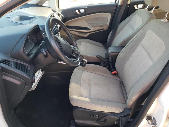 MAJ3S2GE5KC283877 - 2019 FORD ECOSPORT SE WHITE photo 7
