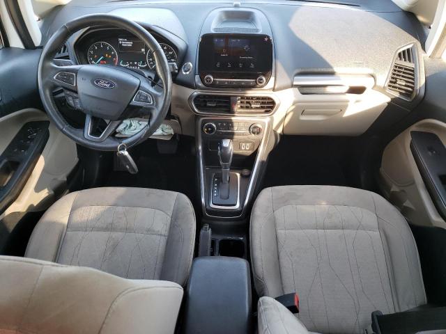 MAJ3S2GE5KC283877 - 2019 FORD ECOSPORT SE WHITE photo 8