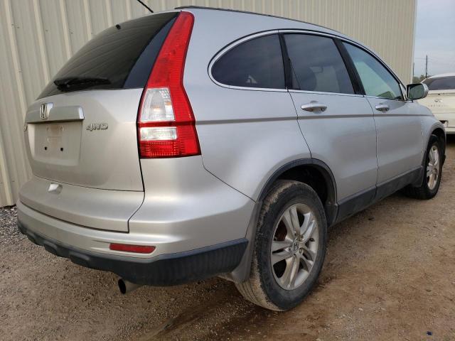 5J6RE4H7XAL028853 - 2010 HONDA CR-V EXL SILVER photo 3