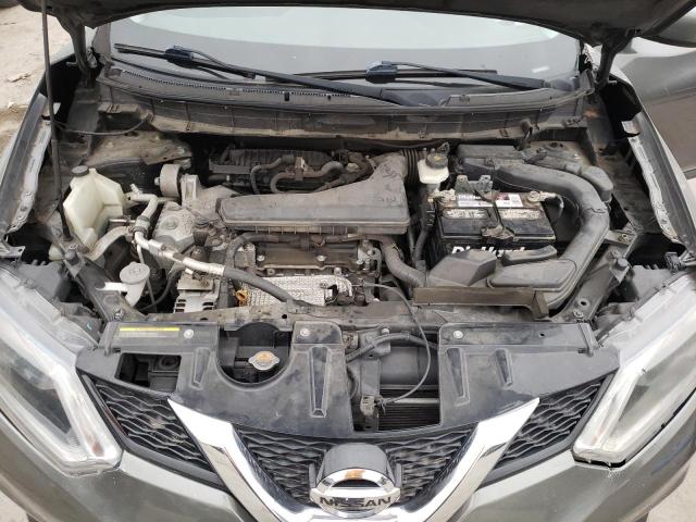 5N1AT2MV2GC821036 - 2016 NISSAN ROGUE S GRAY photo 12