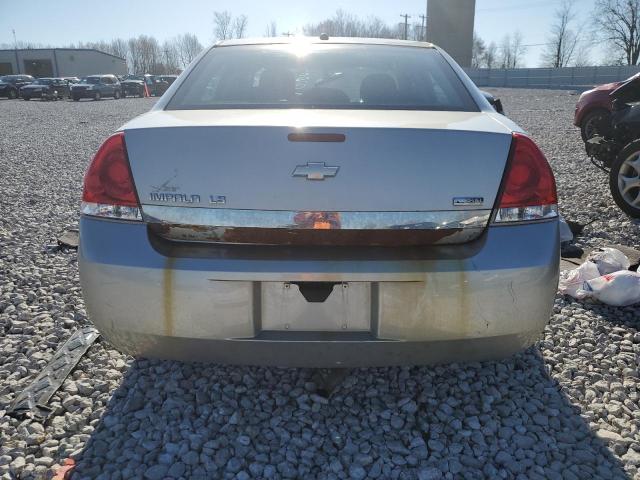 2G1WB58K581250057 - 2008 CHEVROLET IMPALA LS SILVER photo 6