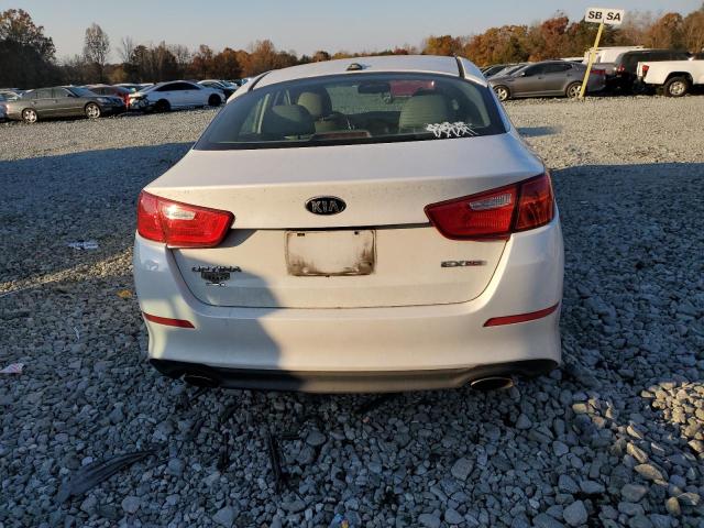 5XXGN4A74FG452821 - 2015 KIA OPTIMA EX WHITE photo 6