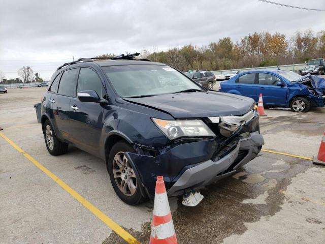 2HNYD28489H508309 - 2009 ACURA MDX TECHNOLOGY BLUE photo 4