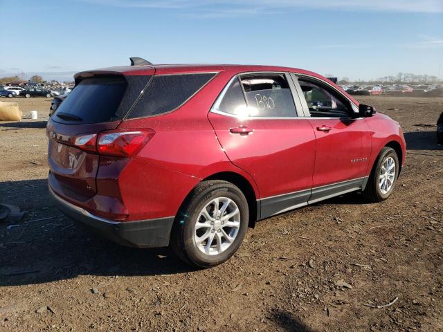 2GNAXKEV9M6124207 - 2021 CHEVROLET EQUINOX LT RED photo 3