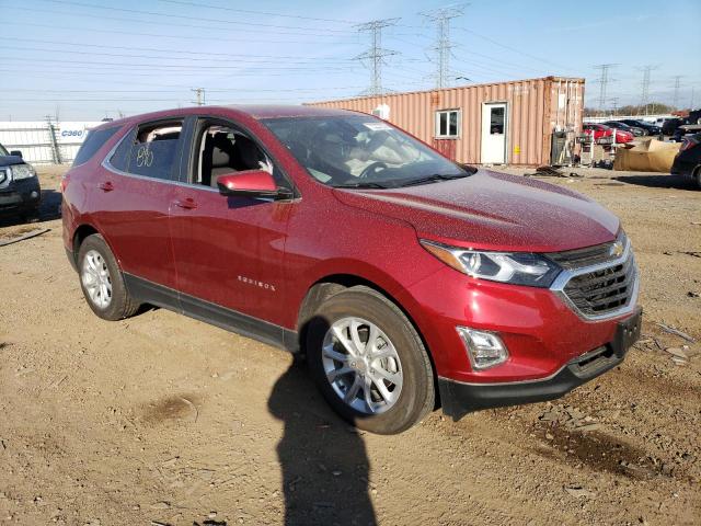 2GNAXKEV9M6124207 - 2021 CHEVROLET EQUINOX LT RED photo 4