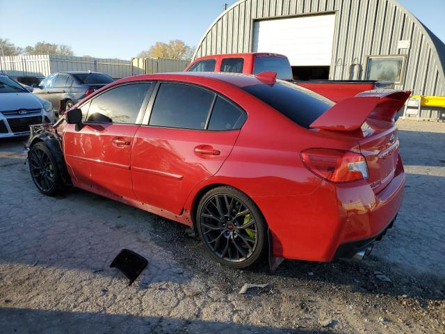 JF1VA2N6XJ9827597 - 2018 SUBARU WRX STI RED photo 2