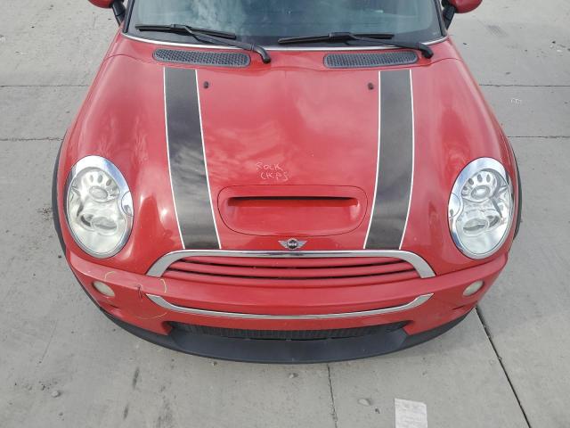 WMWRH33597TJ44578 - 2007 MINI COOPER S RED photo 11