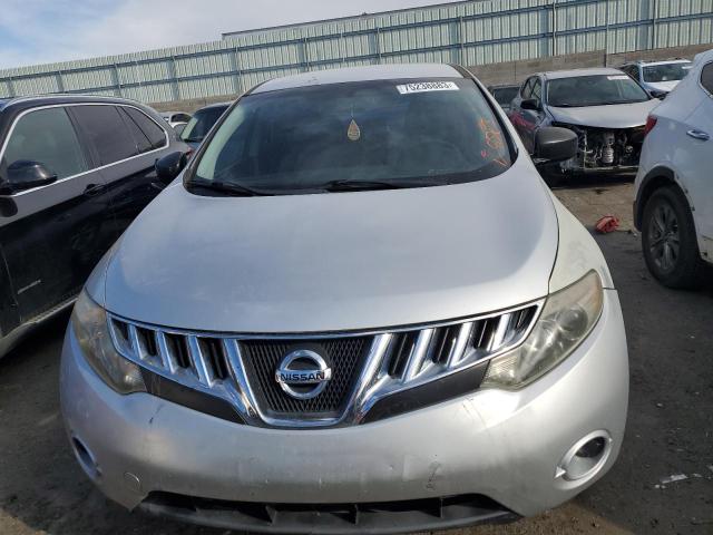 JN8AZ18U69W014622 - 2009 NISSAN MURANO S SILVER photo 5