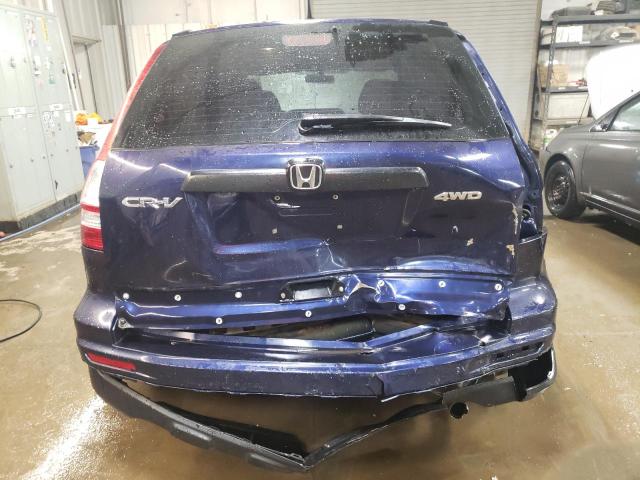 5J6RE4H39AL082917 - 2010 HONDA CR-V LX BLUE photo 6