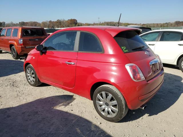 3C3CFFAR7DT554354 - 2013 FIAT 500 POP RED photo 2