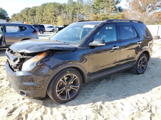 1FM5K8GT0EGB93940 - 2014 FORD EXPLORER SPORT BLACK photo 1