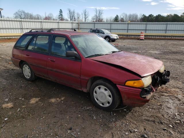 1FARP15J7RW120694 - 1994 FORD ESCORT LX RED photo 4