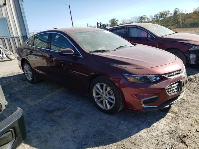 1G1ZE5ST3GF321365 - 2016 CHEVROLET MALIBU LT MAROON photo 4