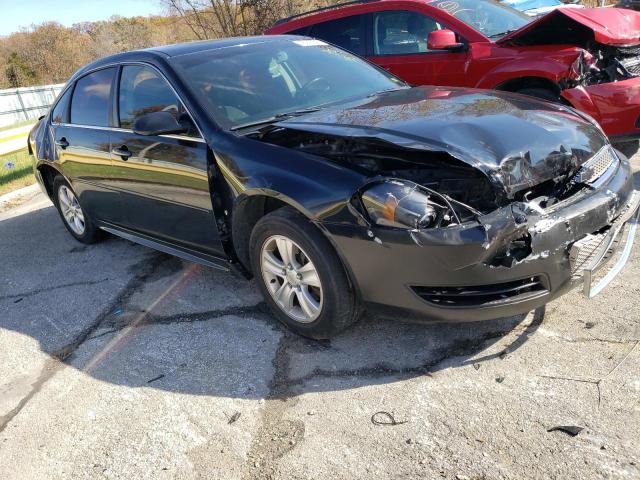 2G1WA5E33D1162148 - 2013 CHEVROLET IMPALA LS BLACK photo 4