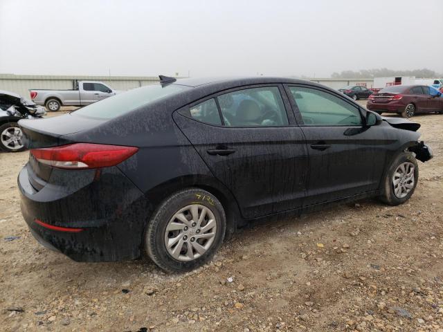 KMHD74LF4HU164677 - 2017 HYUNDAI ELANTRA SE BLACK photo 3