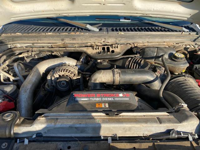 1FMSU41P15ED42210 - 2005 FORD EXCURSION XLT WHITE photo 7