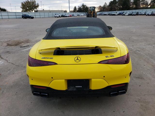 W1KVK8BB7NF004683 - 2022 MERCEDES-BENZ SL 63 AMG YELLOW photo 6