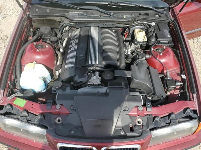 WBACD4320VAV51050 - 1997 BMW 328 I AUTOMATIC RED photo 11