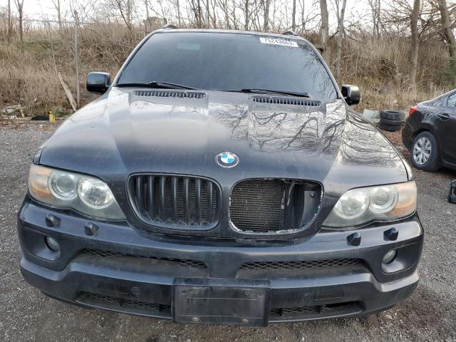 5UXFB53575LV11413 - 2005 BMW X5 4.4I BLACK photo 5