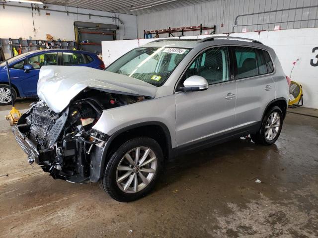 WVGSV7AX5HK014163 - 2017 VOLKSWAGEN TIGUAN WOLFSBURG SILVER photo 1