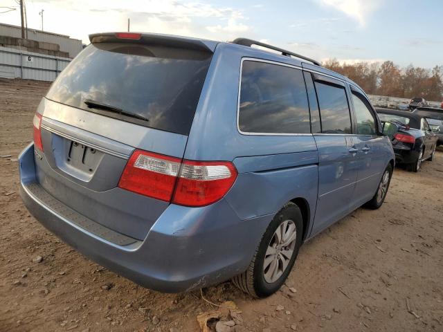 5FNRL384X7B064873 - 2007 HONDA ODYSSEY EX BLUE photo 3