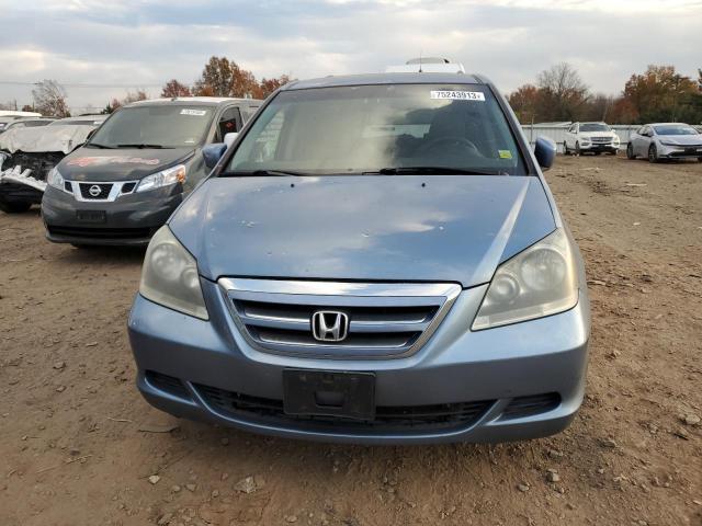 5FNRL384X7B064873 - 2007 HONDA ODYSSEY EX BLUE photo 5