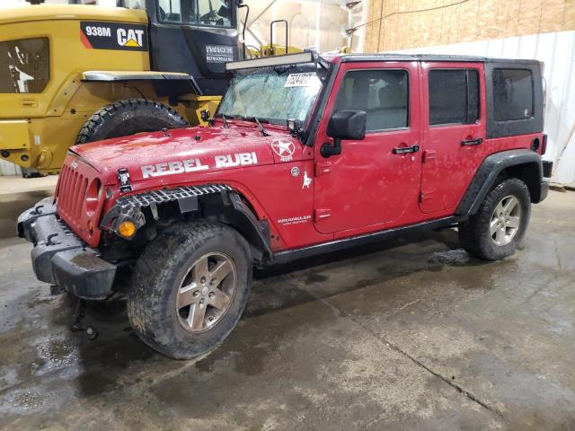 1J8GA69168L532706 - 2008 JEEP WRANGLER RUBICON RED photo 1